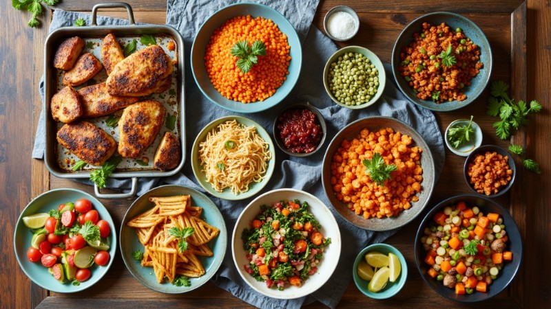 26 Effortless Weeknight Meal Ideas for Variety and Flavor, Concept art for illustrative purpose, tags: rezepte eine - Monok