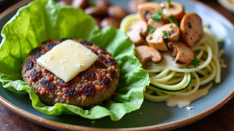 10 Easy Low-Carb, High-Protein Meal Ideas, Concept art for illustrative purpose, tags: einfache & köstliche - Monok